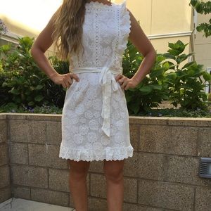 Lace White Dress